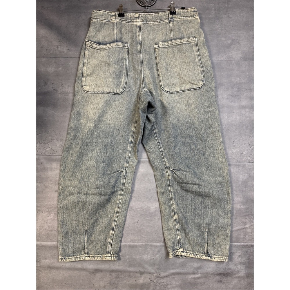 Free People We The Free Osaka jeans Button Fly Slouchy Barrel Sz 29 - Picture 9 of 9